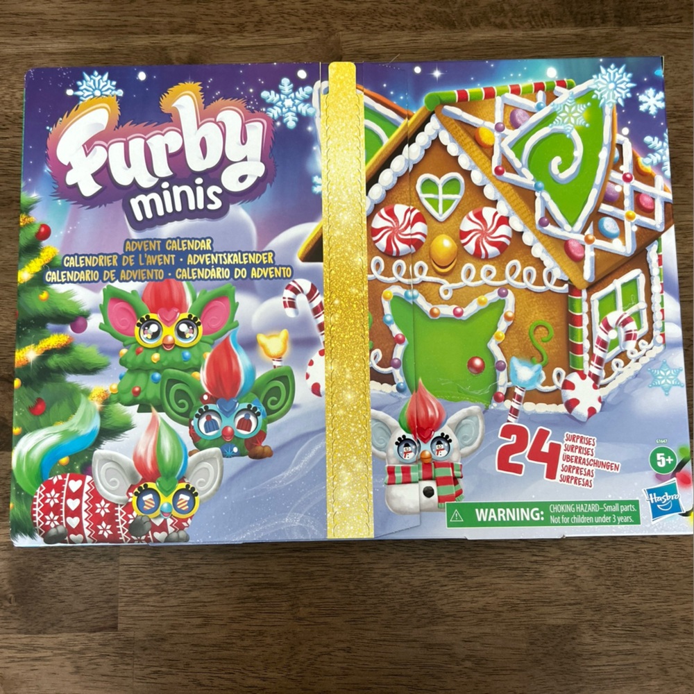 New Furby Minis Advent Calendar Christmas Holiday 24 Days of Surprises Hasbro